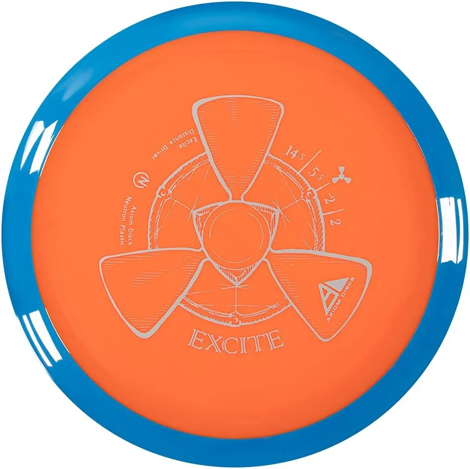 Axiom Discs Neutron Excite Disc Golf Distance Driver (170-175g Colors May Vary)