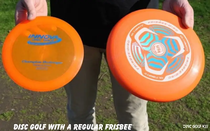 Disc Golf With A Regular Frisbee