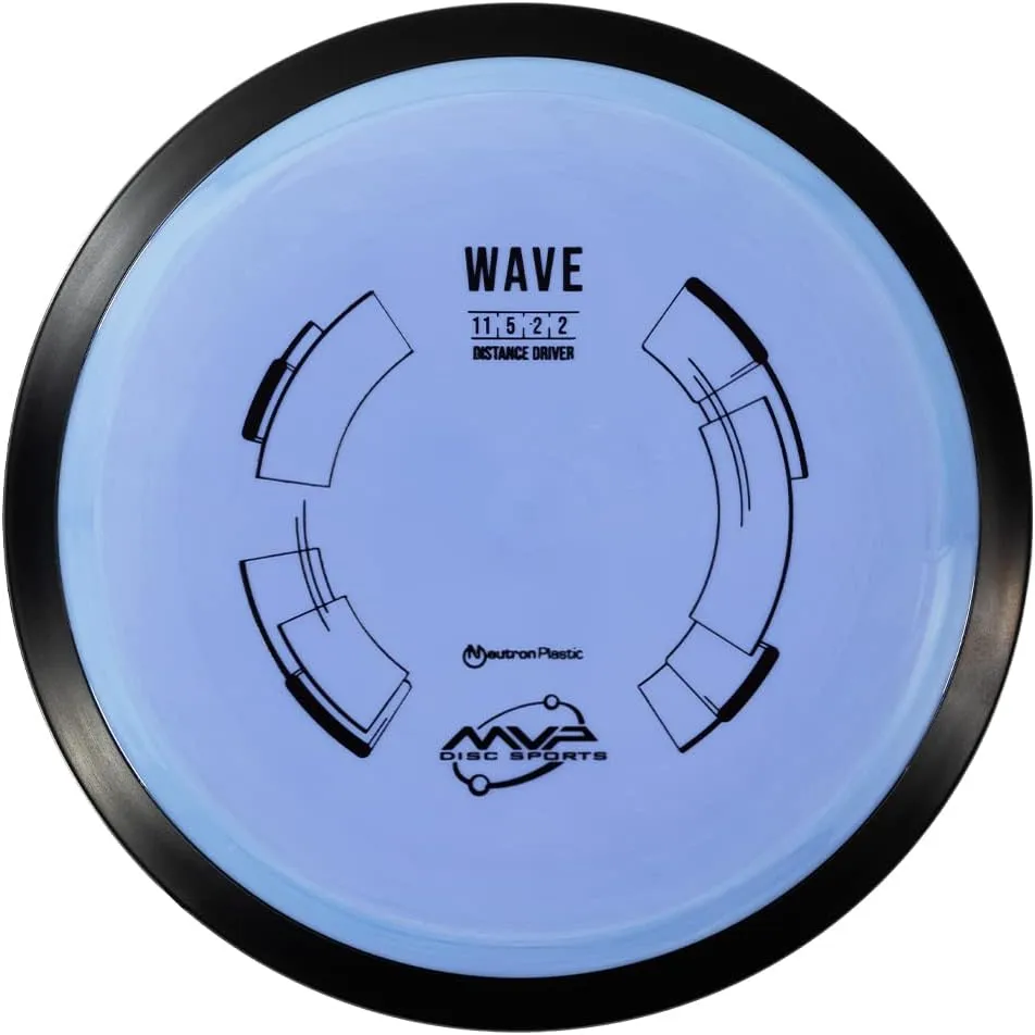 MVP Disc Sports Neutron Wave Disc Golf Distance Driver (Colors May Vary)