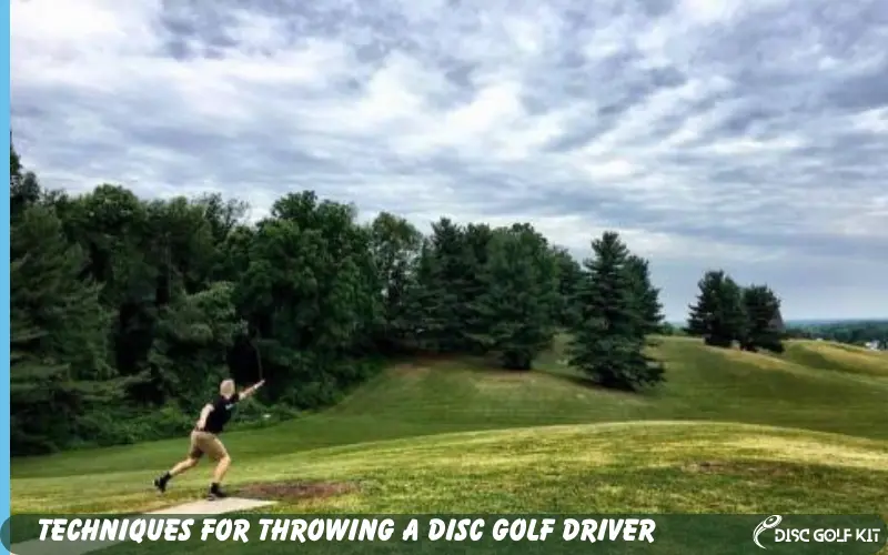 Techniques for Throwing a Disc Golf Driver