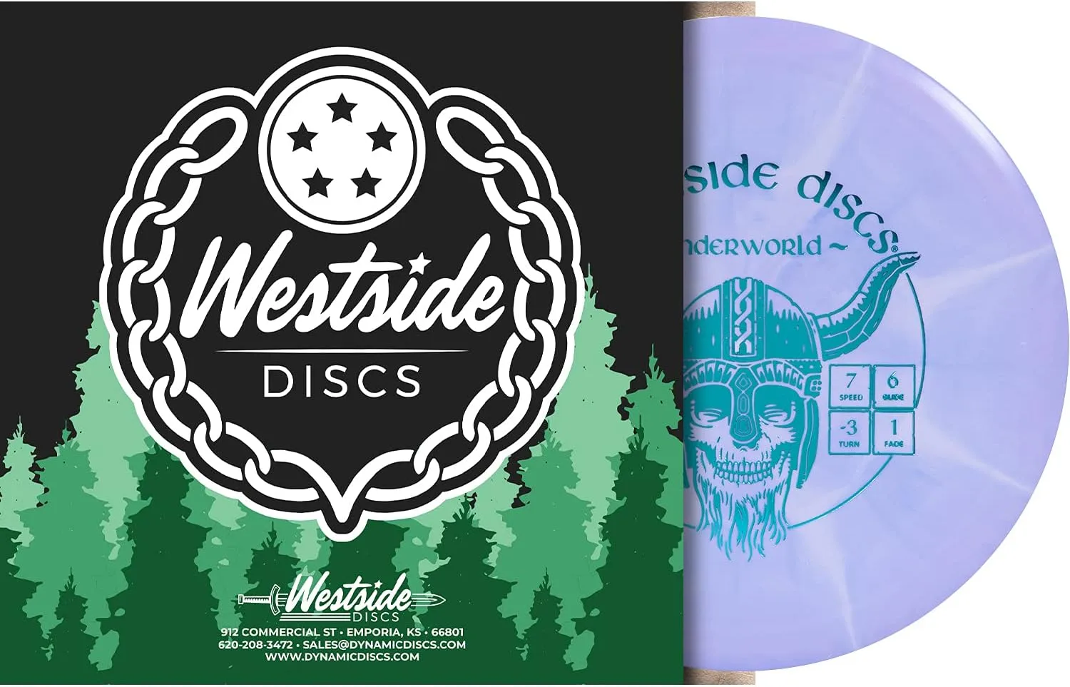 Westside Discs Origio Burst Underworld Fairway