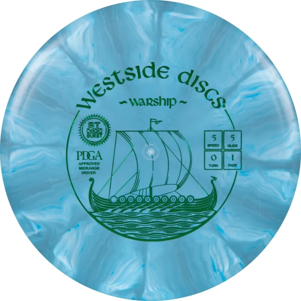 Westside Discs Origio Burst Warship Disc Golf Midrange